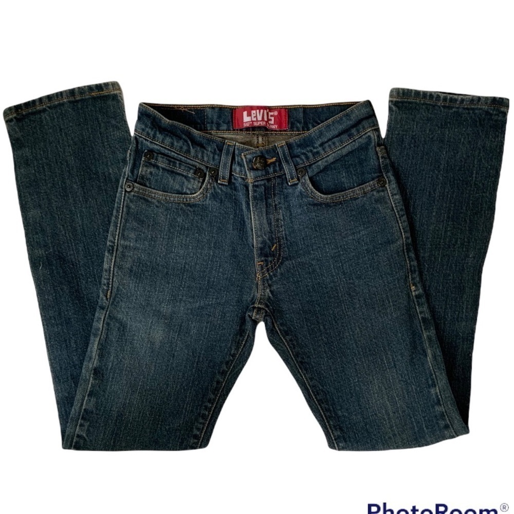Levi’s Skinny Jeans Boys Medium Wash 26 x 26 1/2